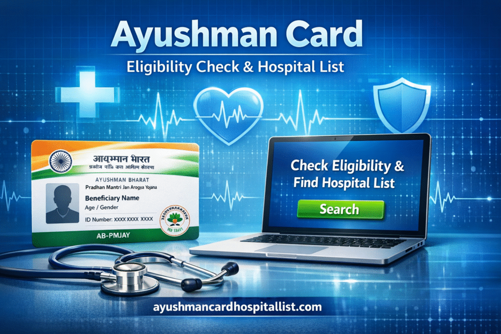 Ayushman Card Eligibility Check & Hospital List